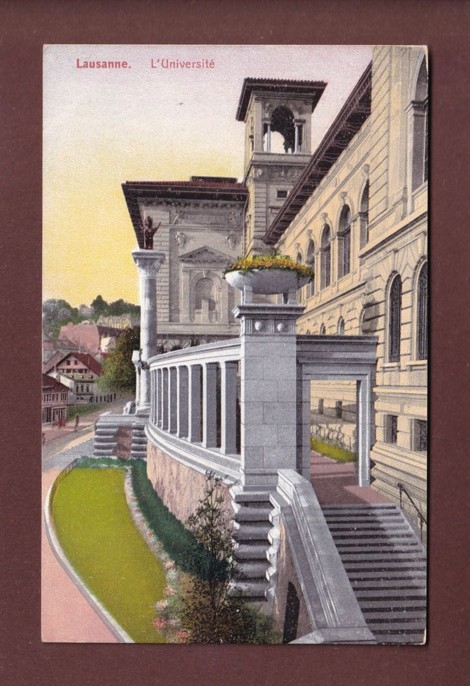 Ansichtskarten: LAUSANNE - Université – Gebraucht aus Pully von nicecards