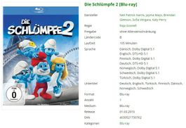 Die Schlümpfe 2 (Blu-ray)