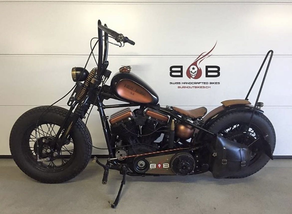 Harley-Davidson Altro: HARLEY DAVIDSON FL PANHEAD 1948 CUSTOMBIKE – Usato da Sirnach venduto da B.O.B.BIKES 2