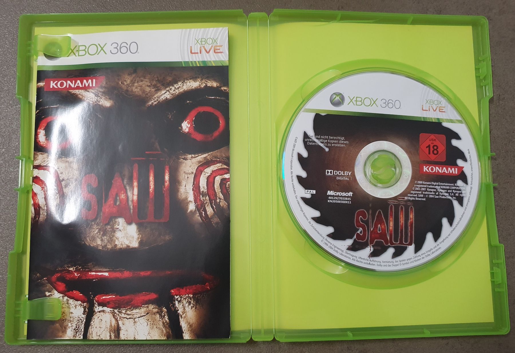 Giochi: XBOX 360 SAW - sehr selten! – Usato da Birsfelden venduto da Dealgoenner24 1