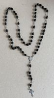 🟡alter Rosenkranz - Kreuz Anhänger - religiöses Relikt