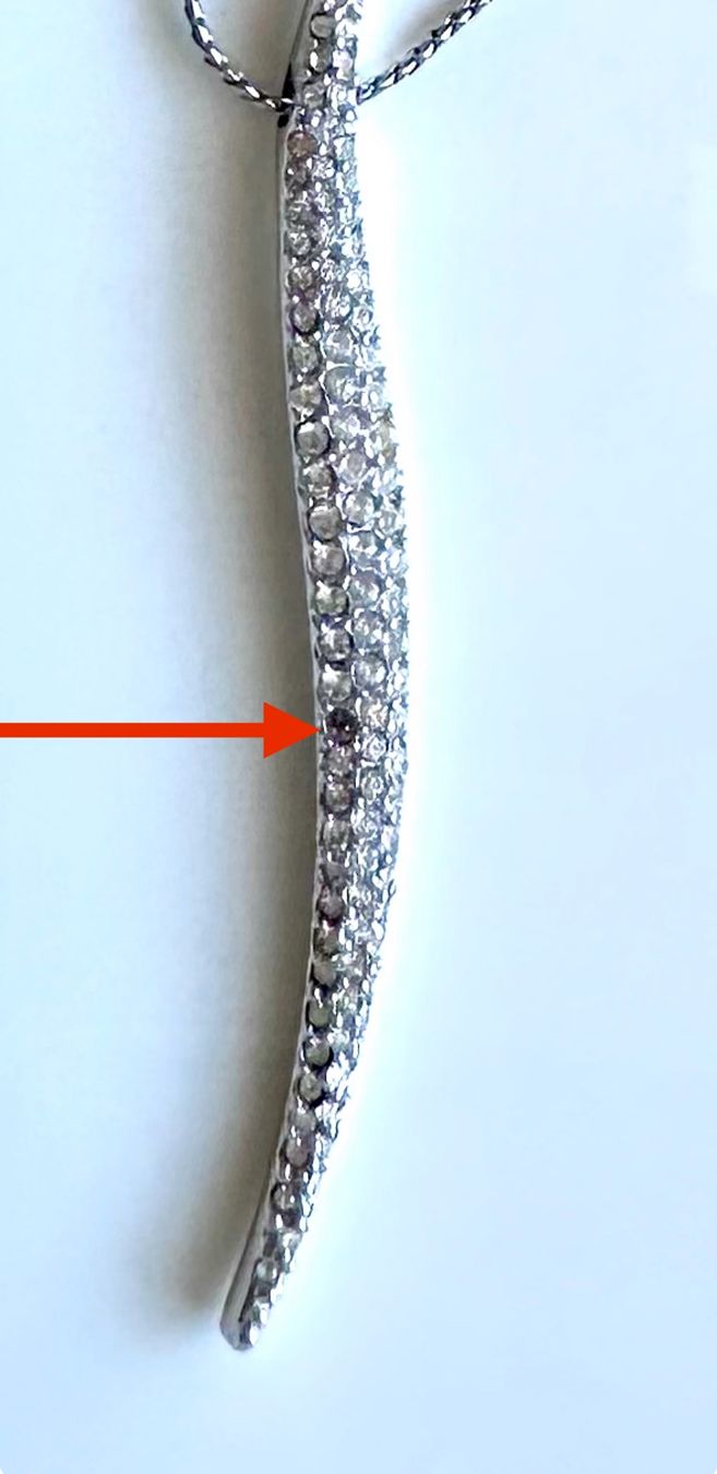 Swarovski Ketten: VINTAGE Swarovski Aline Pendant – Gebraucht aus Agno von Saretta77 5