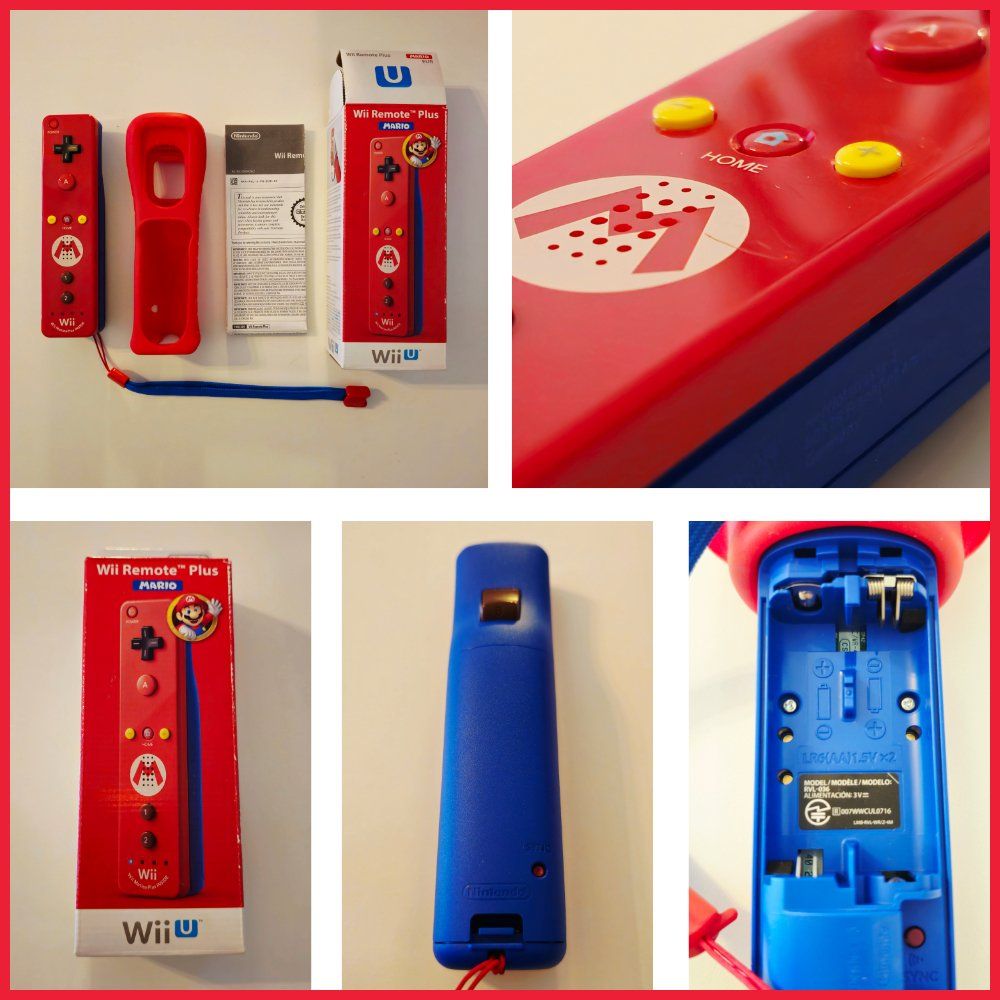 Nintendo Console: NINTENDO Wii (rote Version) + 2 Controller + 3 Spiele + 1 CD – Usato da St. Gallen venduto da Cat_s 3