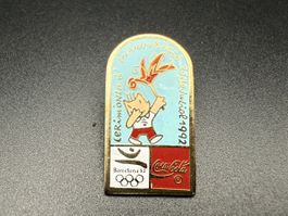 Olympia-Brosche Barcelona 1992 Cobi Vintage Coca Cola