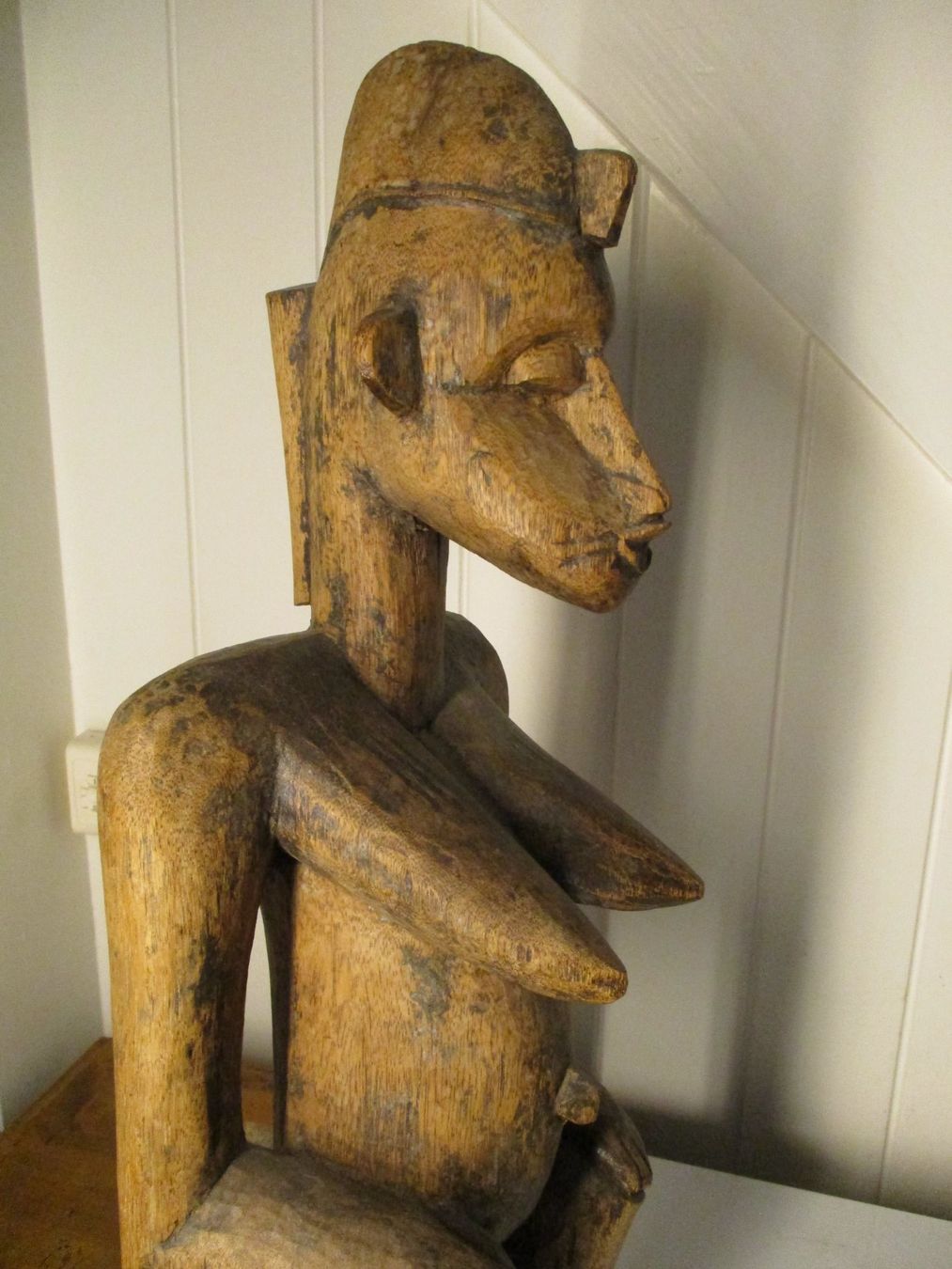 Sculture & Statue: Mutterfigur auf Hocker sitzend Skulptur tribal art premier – Usato da Windisch venduto da Autogrammo 8