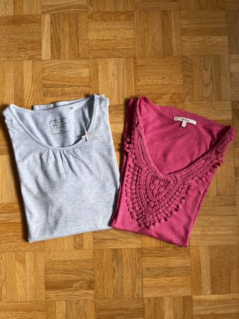 Kleiderpaket Pepe Jeans Top & Calida Shirt Gr. L