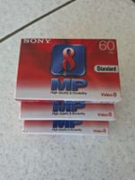 Lot de 3 cassettes Sony Video8 90 PAL - NEUVES sous blister