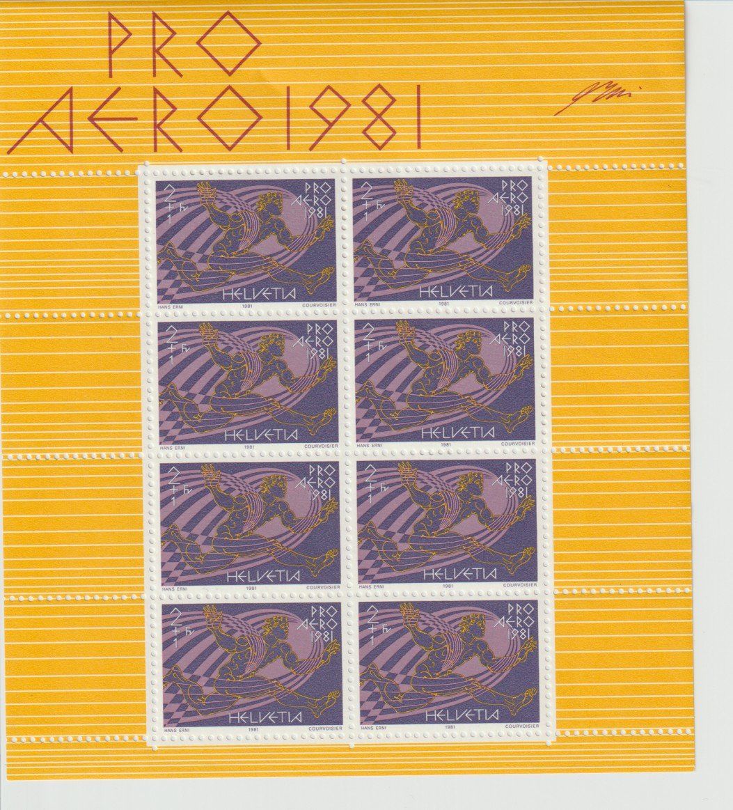 Tous les timbres: Erni KB 8x2.- Fr.  ** – Neuf (Voir description) à Lausanne par Whorvath