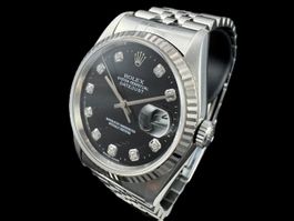 Rolex Date Just Diamanten Automatic 36mm Stahl 1996 *U1251