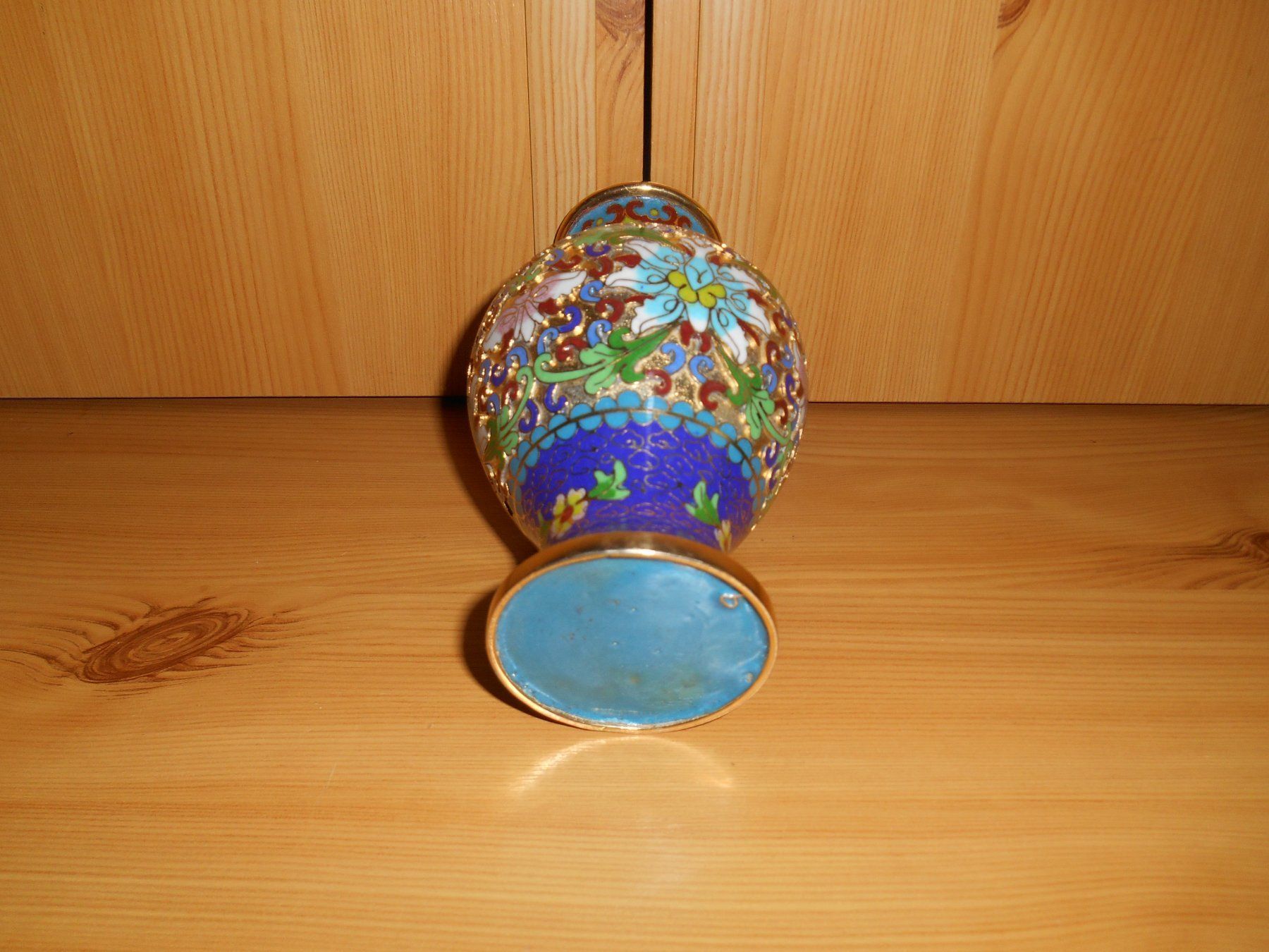 Vasi & Recipienti: Schöne Cloisonné Vase, Höhe16cm – Usato da Basel venduto da fafa68 4