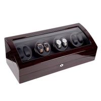Uhrenbeweger für 8+9 Uhren, Luxus Uhrenetui Box