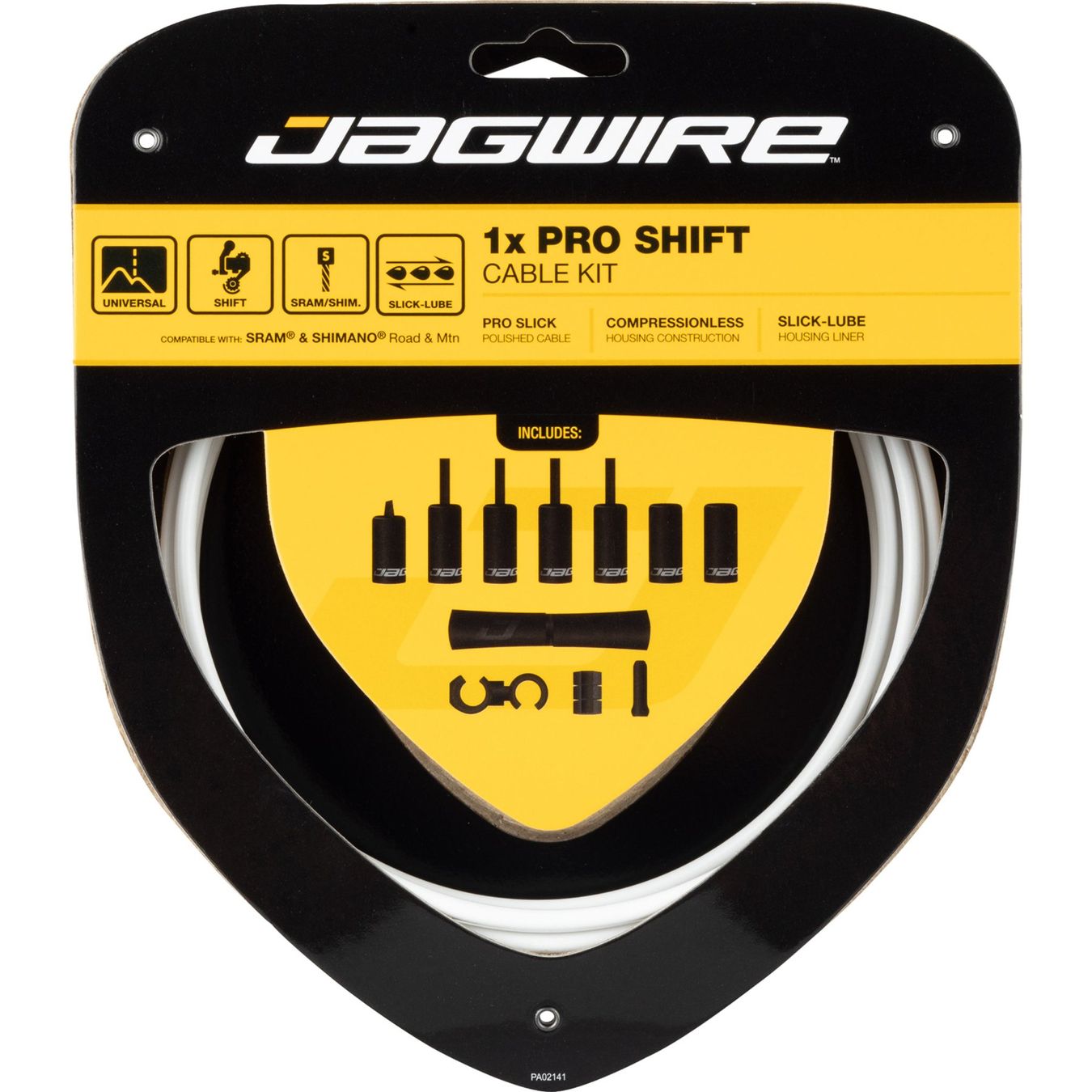 Pezzi di ricambio: Jagwire Pro Shift Kit 1x - Weiß - Neu & OVP – Usato da Gommiswald venduto da albert1970