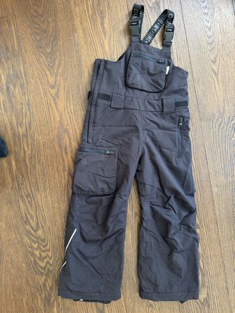 Skihose Reima Rehti schwarz Grösse 128 