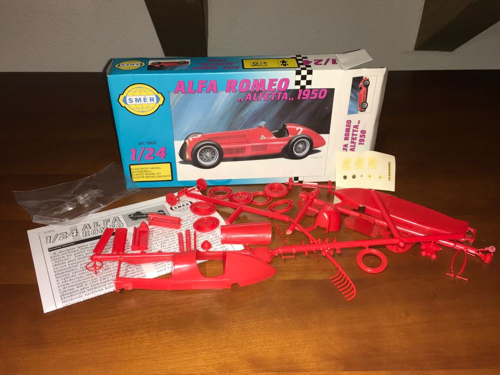 1/43 Starter kit Alfa Roméo 158 Alfetta Champ F1 1950