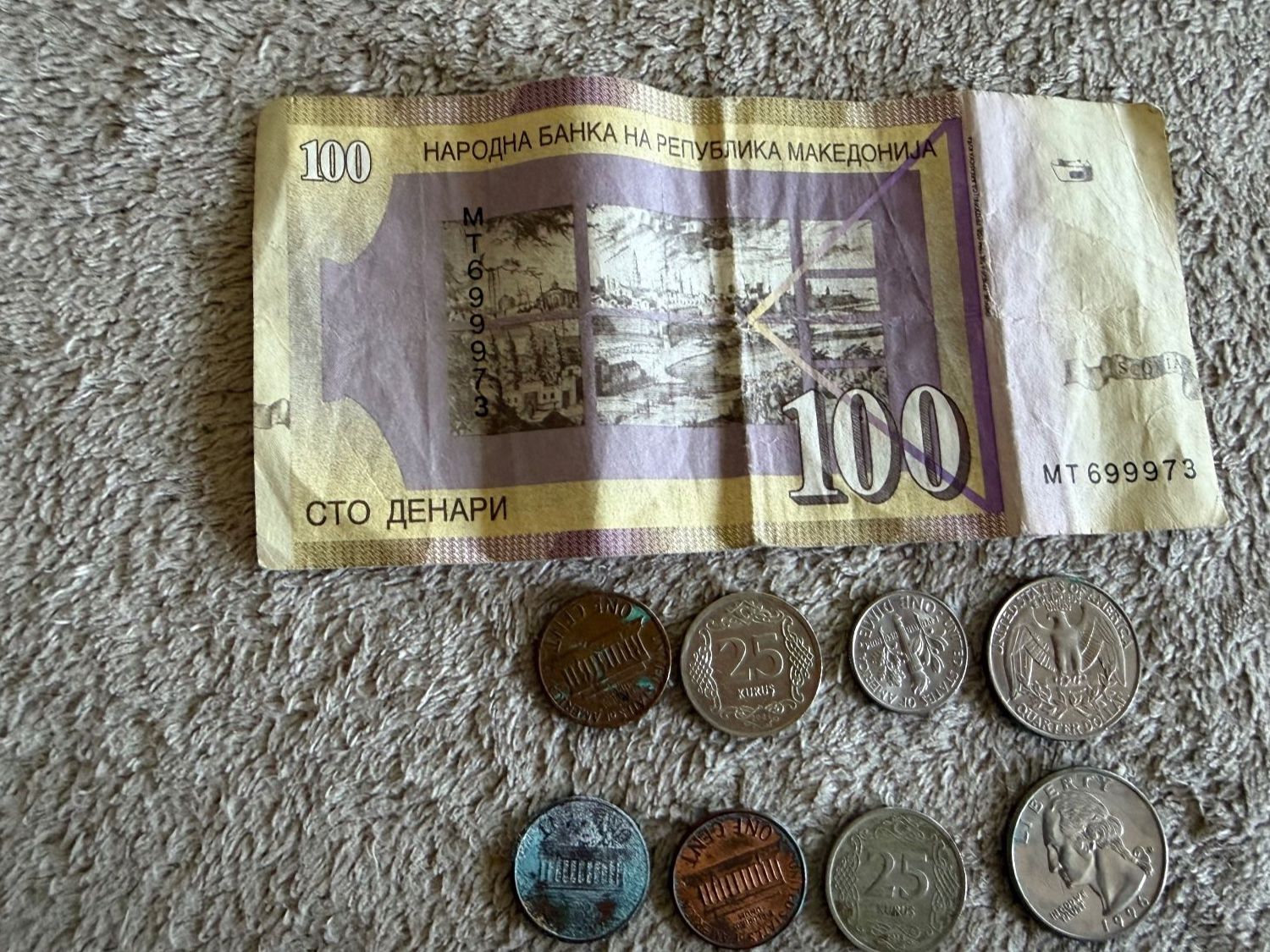 Tutti le monete: Quarter Dollar, Cent Münzen Liberty – Usato da Aarau venduto da KorgPA 4