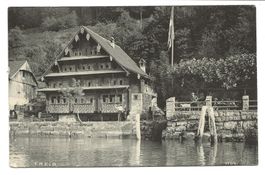 Restaurant Treib UR Vierwaldstättersee nach Seelisberg 1910