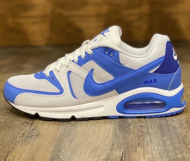 Nike Scarpe da uomo: Nike Air Max Command White/Pacific Blue Size EU 44 – Nuovo e nell'imballaggio originale da Nänikon venduto da Bi9Ca2Ec