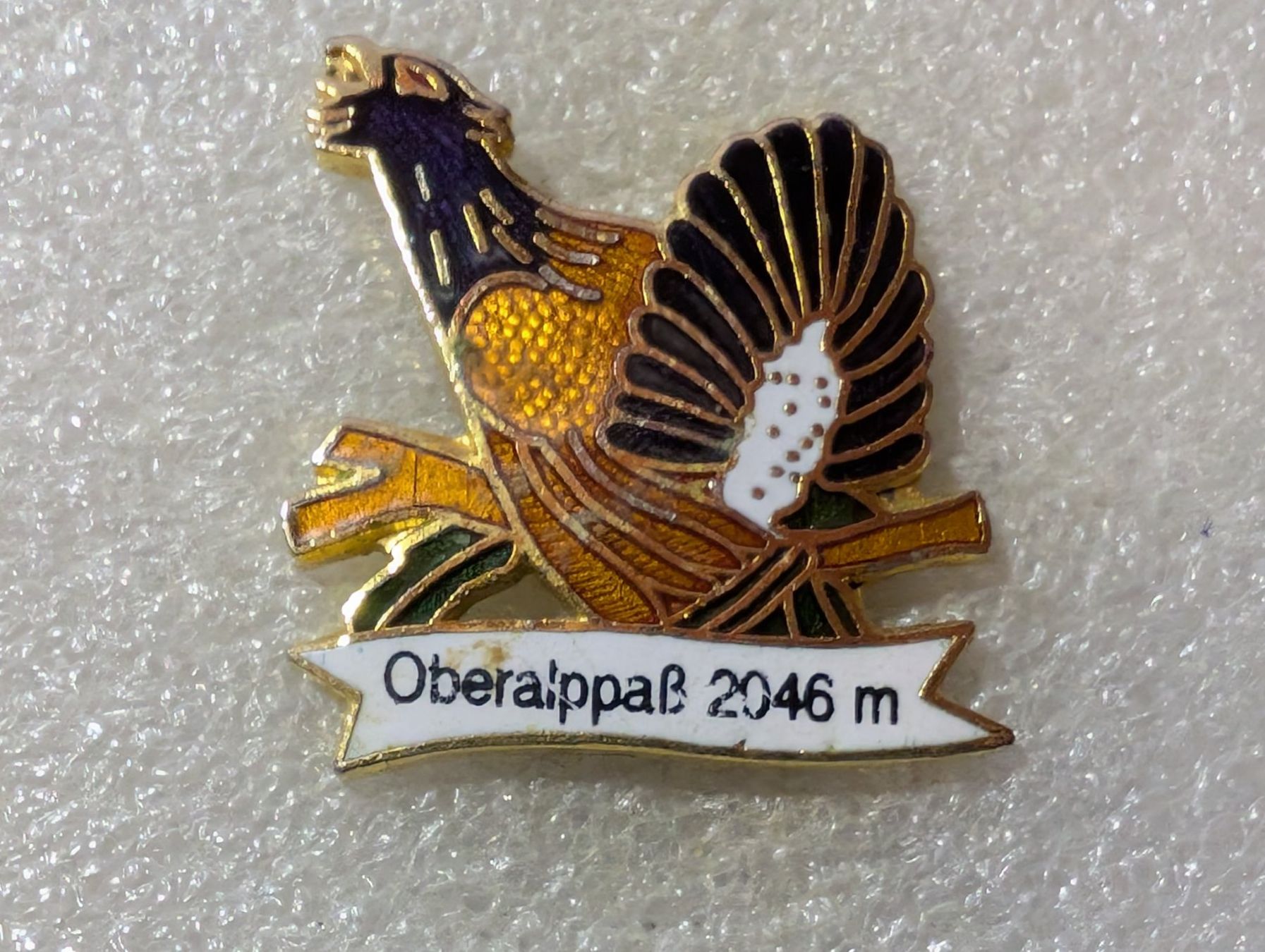 Placchette & Badge: Ansteckpin 148: Oberalppass – Usato da Oppligen venduto da Pin-Fall-Shop