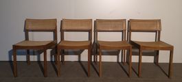4er-Set Willy Guhl Stühle Modell 3100 für Dietiker & Co. AG
