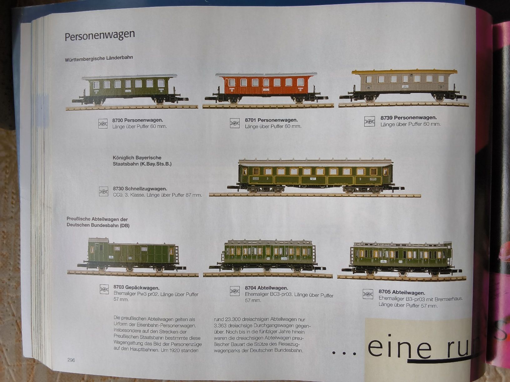 Märklin Trains électriques: Märklin Gesamtkatalog 1996/97 DA  – D'occasion à Hallau par histoiremerveilleuse 7
