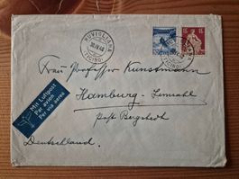 CH-Zensurbrief aus 1940 nach Deutschland Zustand gem.Bilder