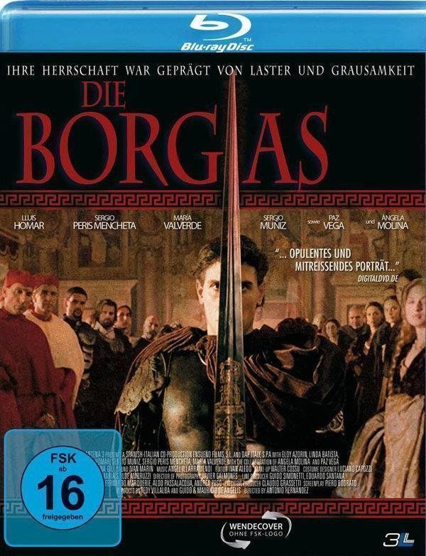 Tutti i DVDs: Die Borgias (Blu-Ray)  NEU&OVP!!!! – Nuovo e nell'imballaggio originale da Bern venduto da Frebo