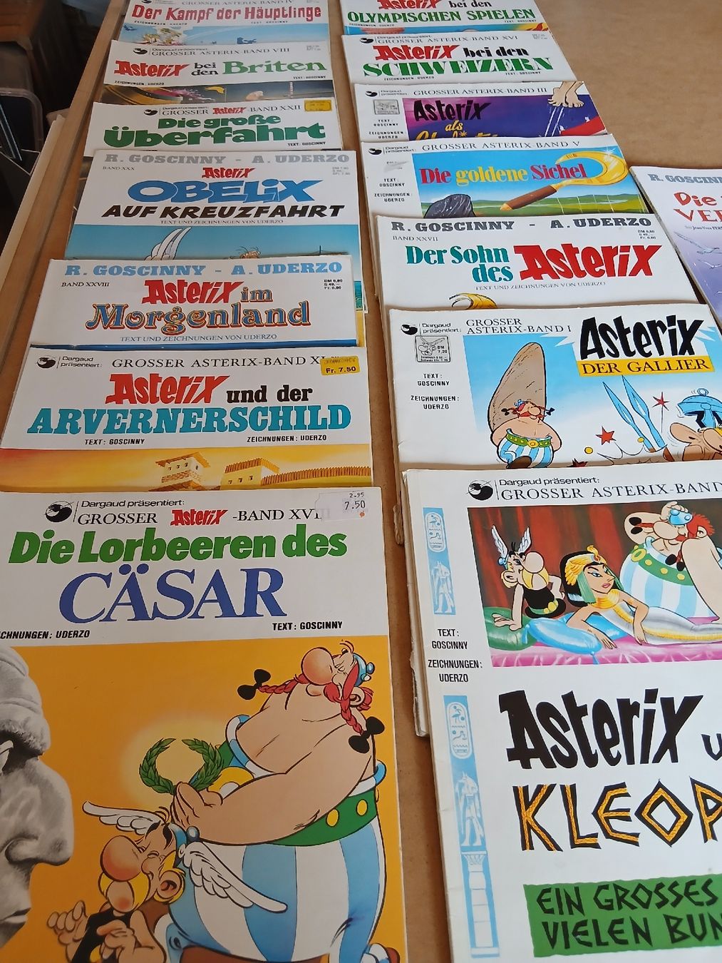 BD: 15 Asterix Hefte – D'occasion à Münchenstein par Sozial_Labor_Brocki