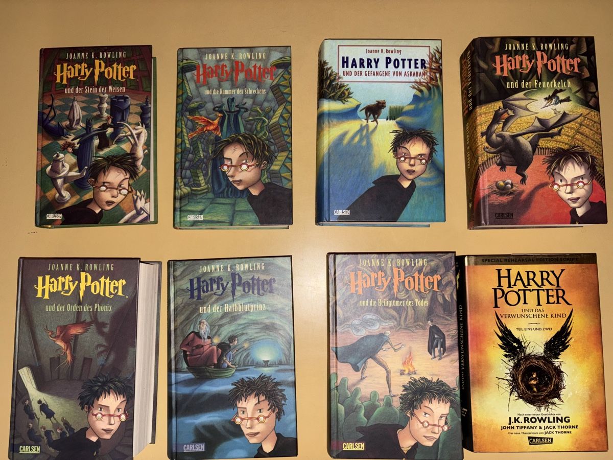 Libri: 8 HARRY POTTER BÜCHER zu einem Preis !!!!! – Usato da Bauma venduto da vorsteg01