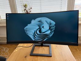 Philips 346E2CUAE 34" Curved UWQHD USB-C 100Hz Monitor