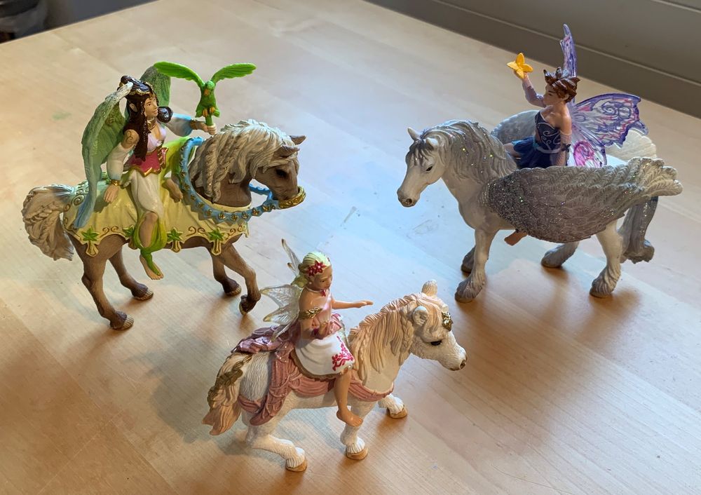 Schleich Pferde, Pegasus und Elfen | Kaufen auf Ricardo