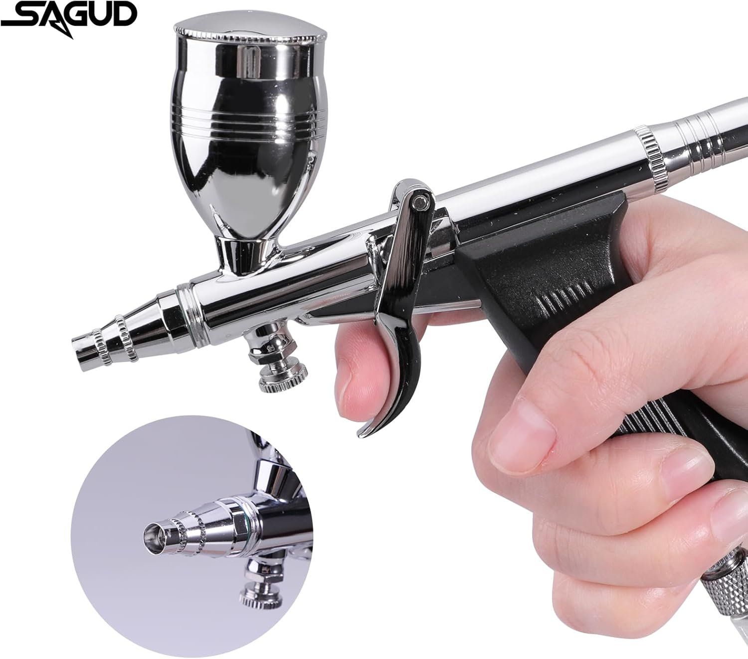 Tutti gli attrezzi: Airbrush Gun Set – Nuovo e nell'imballaggio originale da Châtelaine venduto da topshop.switzerland 2