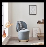 Hocker mit Lehne