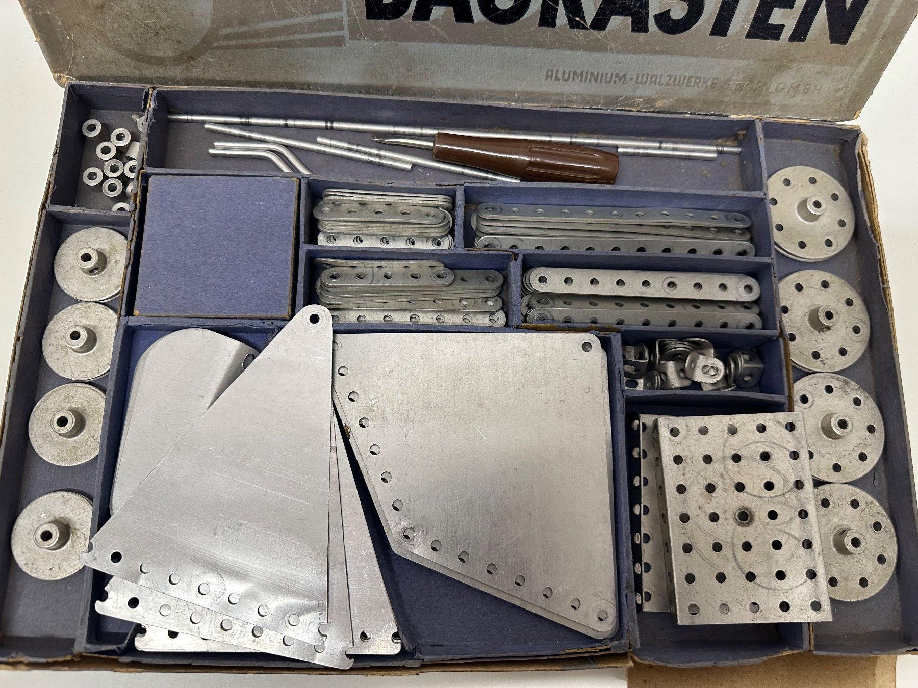 Kit di costruzioni: A.W.S. Metalbaukasten Antik, Bespielt – Usato da Chur venduto da Michalis 2