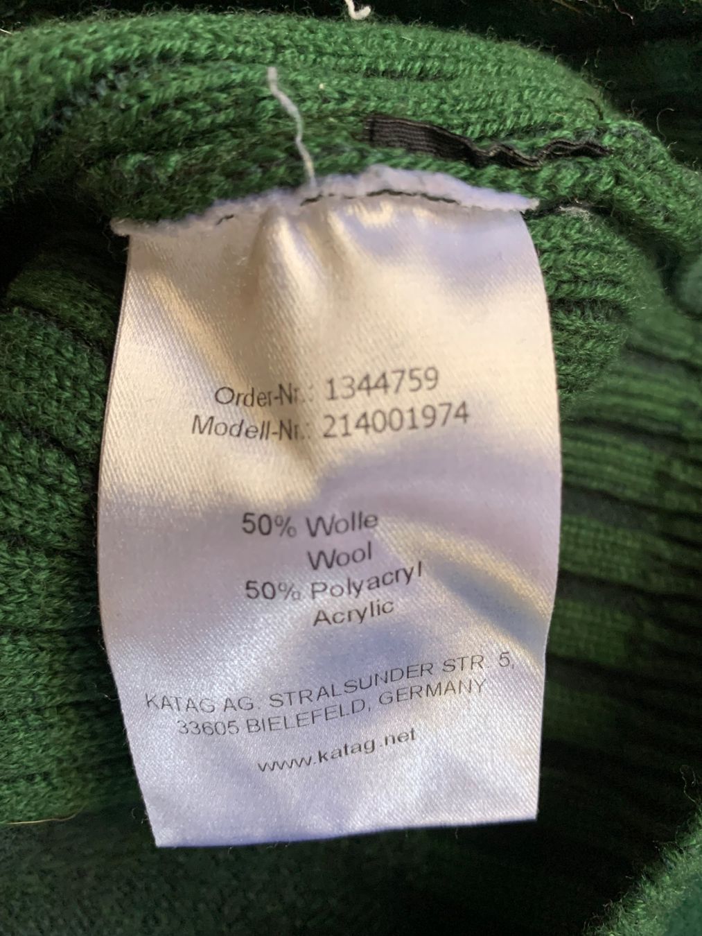 Maglioni & Felpe: COMMANDER FINEST CLOTHIG Pullover 50% Wolle Größe: 56 – Usato da Interlaken venduto da Bona55 7