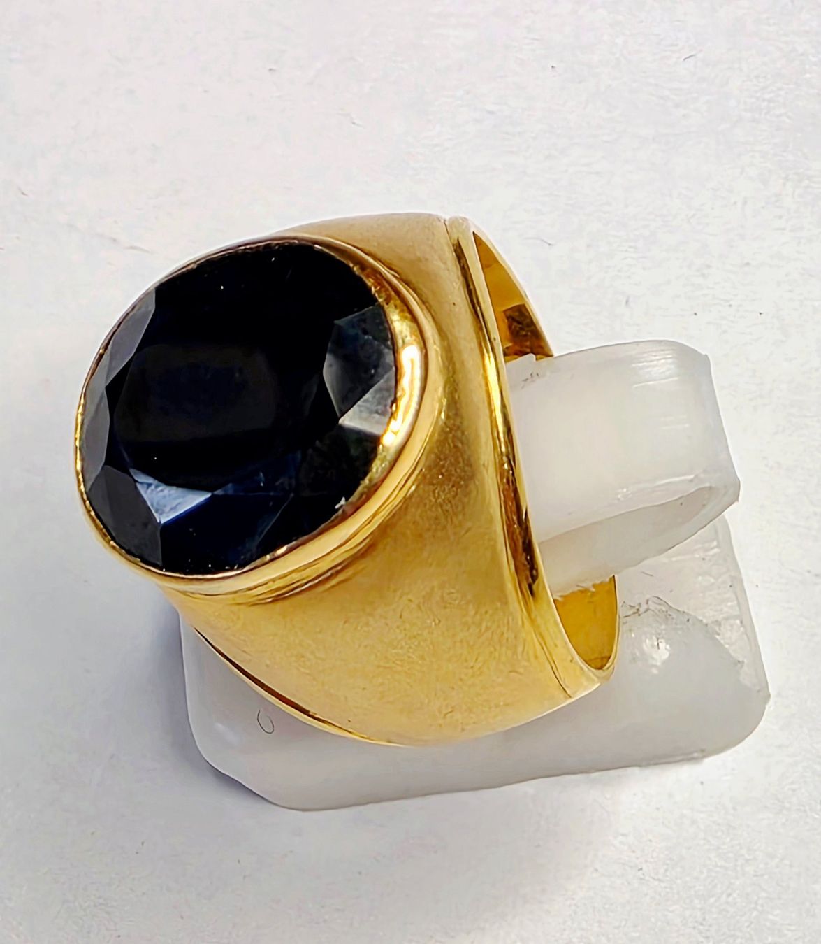 Bagues: Safir Goldring – Neuf (Voir description) à Zürich par benedikt12 5