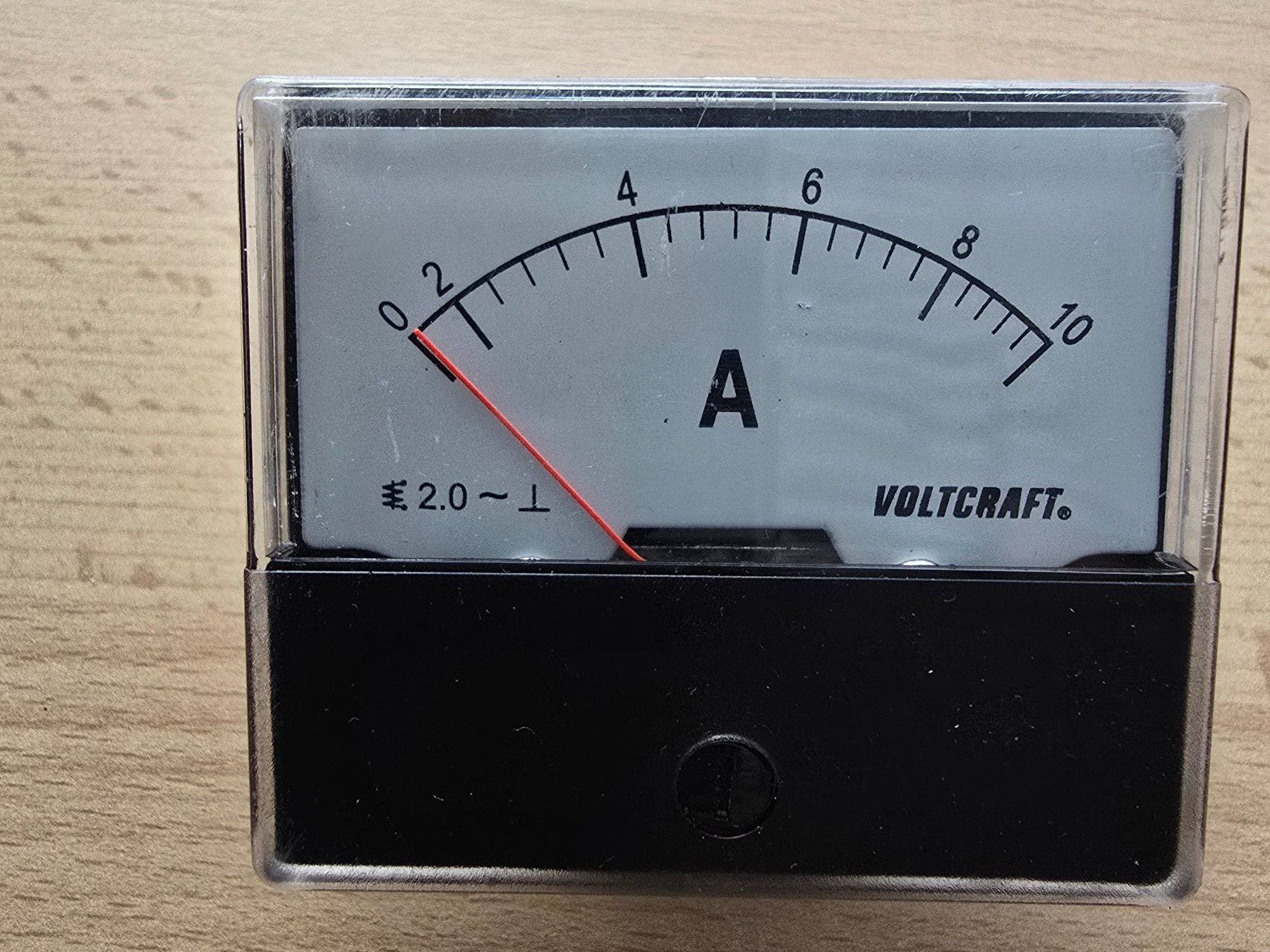 Voltcraft Misurare: 6 Stk Analoge Einbaumessgeräte – Usato da Balzers venduto da frusina2 1