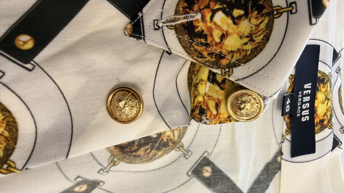 Versace Camicie: Versace Hemd, Grösse 48, selten getragen, Original – Usato da Rotkreuz venduto da perlengott 6