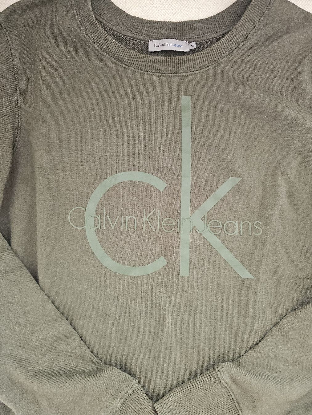 Calvin Klein Maglioni & Felpe: Calvin Klein Jeans Pullover, Khaki, Gr. M – Usato da Aesch ZH venduto da _tigerlily_ 2