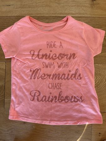 T-Shirt Primark Rosa Grösse 128cm 7-8 Jahre