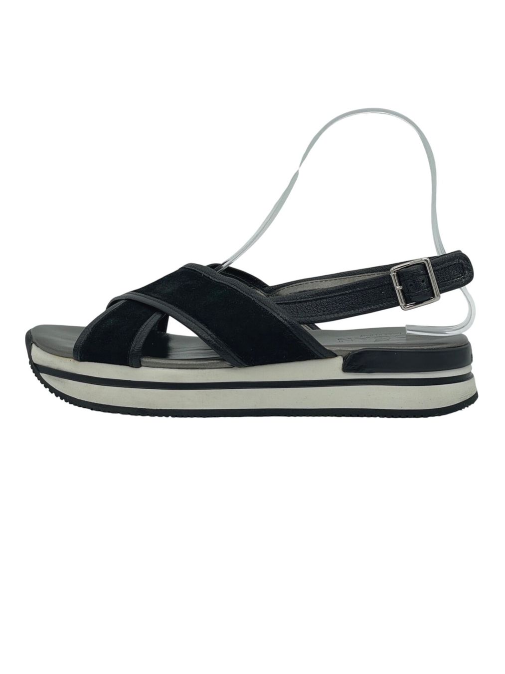 Hogan Scarpe da donna: Hogan H257 Sandale mit Absatz EU 37.5 Schwarz – Usato da Zürich venduto da shoe_shop