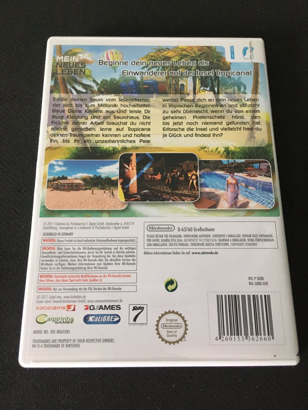Nintendo Spiele: Mein neues Leben - Nintendo Wii – Gebraucht aus St.Gallen von Punktchen01 1