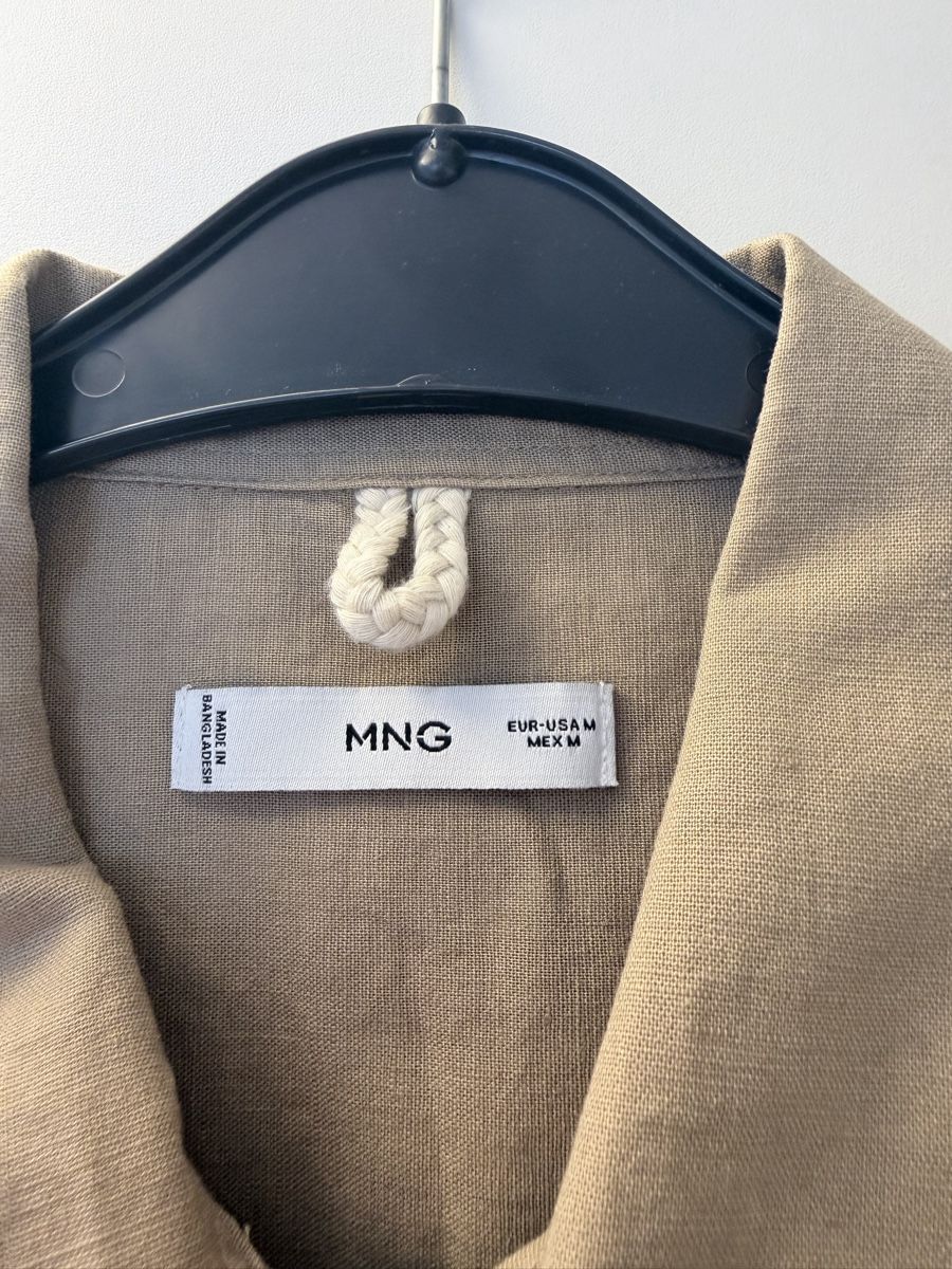 Mango Camicie: Hemd Mango Braun – Nuovo (secondo la descrizione) da Steinhausen venduto da Albin6312 1