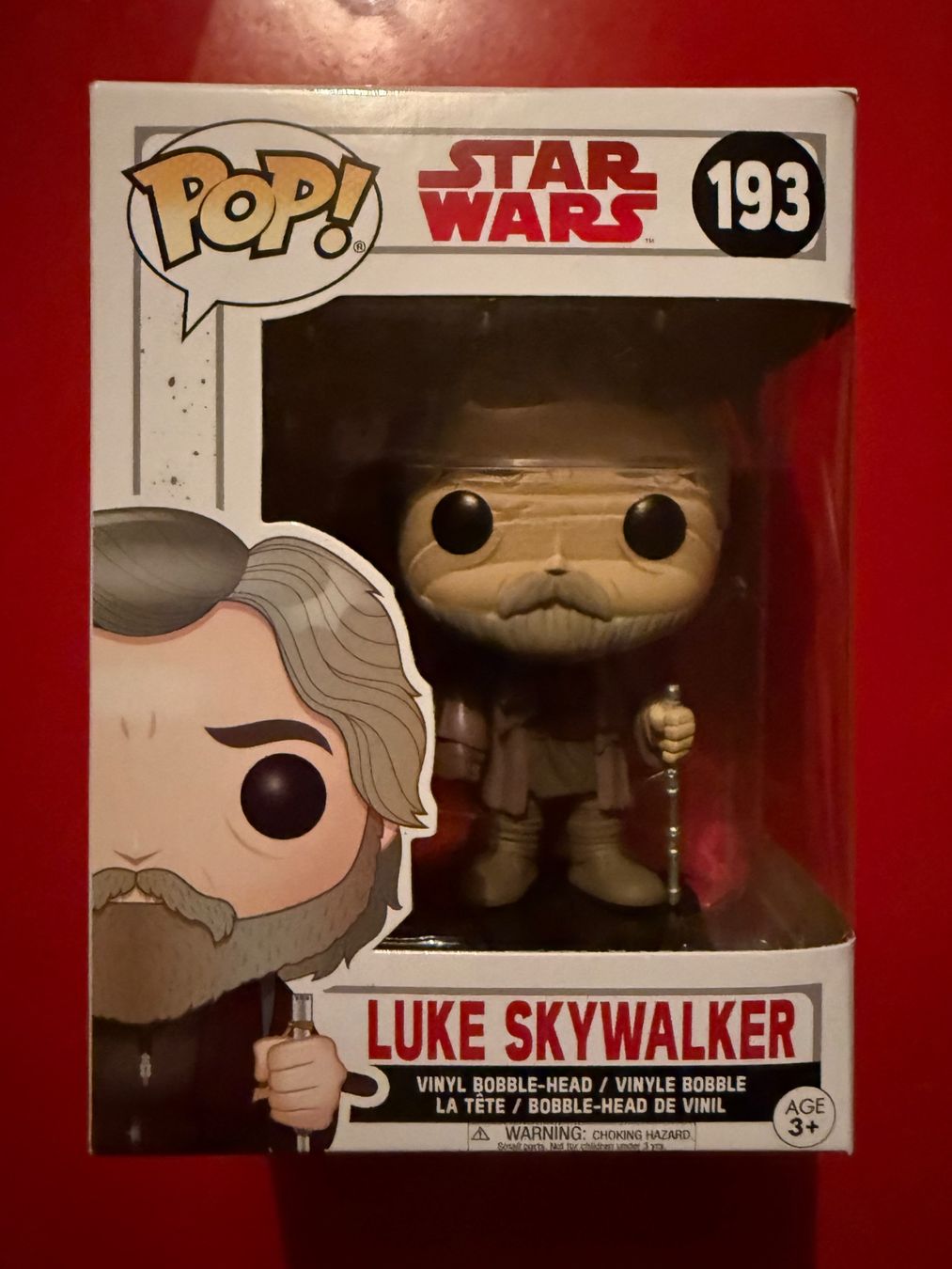 Funko Figuren: Funko Pop! Star Wars VIII - Luke Skywalker – Neu und originalverpackt aus Moudon von CollectorGeek