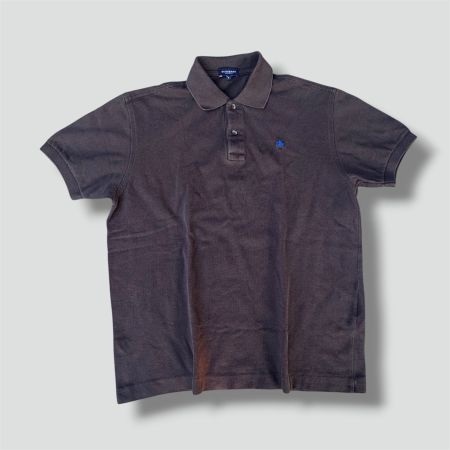 Burberry London vintage brown poloshirt retro herren fit M