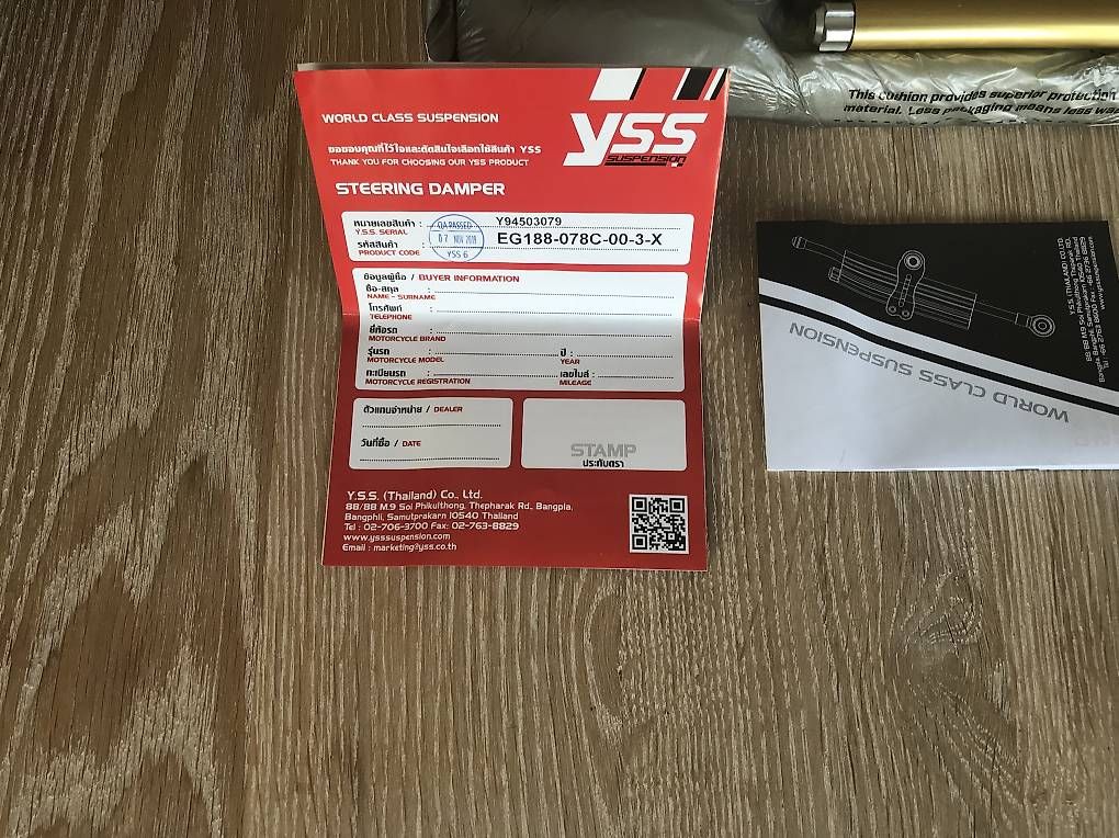 Toutes les pièces auto: YSS Lenkungsdämpfer – D'occasion à Wolfhalden par NeNi_79 1