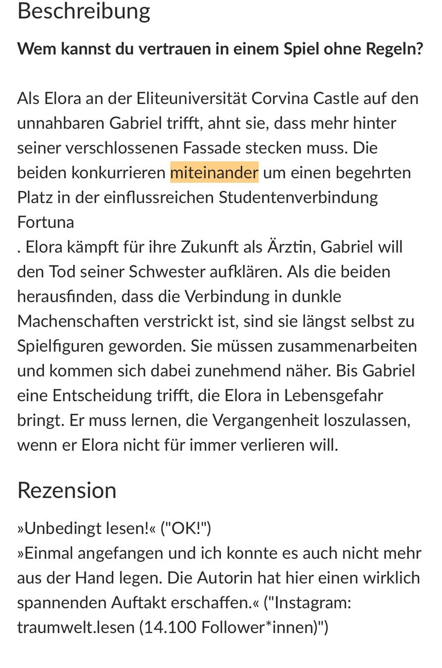 Bücher: Buch Dark Elite Revenge mit Farbschnitt – Neu (gemäss Beschreibung) aus Dübendorf von anna.12345 3