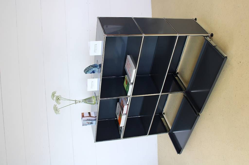 Scaffali: USM Regal in anthrazitgrau – Usato da Meinisberg venduto da atelier_TILIJA 4