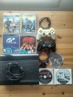 PS3 Play Station 3 + 7 games + 2 dualshock controllers 