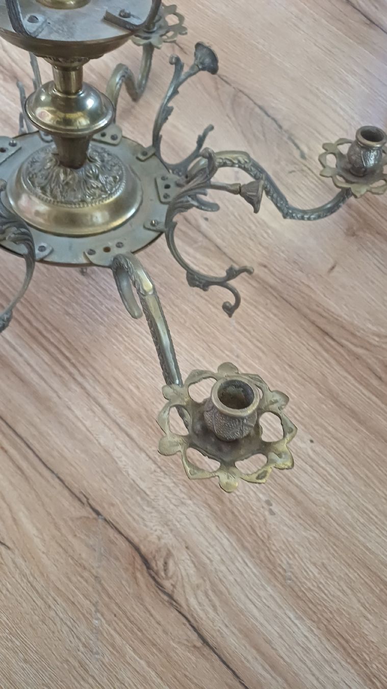 Lampadari & plafoniere: Schöner Decken Kerzenleuchter  – Usato da Flawil venduto da Naphtali 5