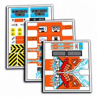 Stickersatz für LEGO® Technic Set 42128